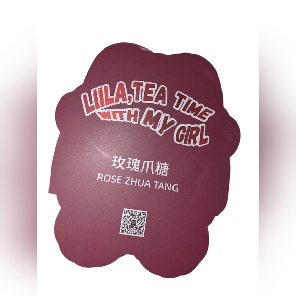 Liila 600 Tea Time With My Girl Series-Rare Rose Zhua Tang - Red Secret Kitty - Picture 5 of 5